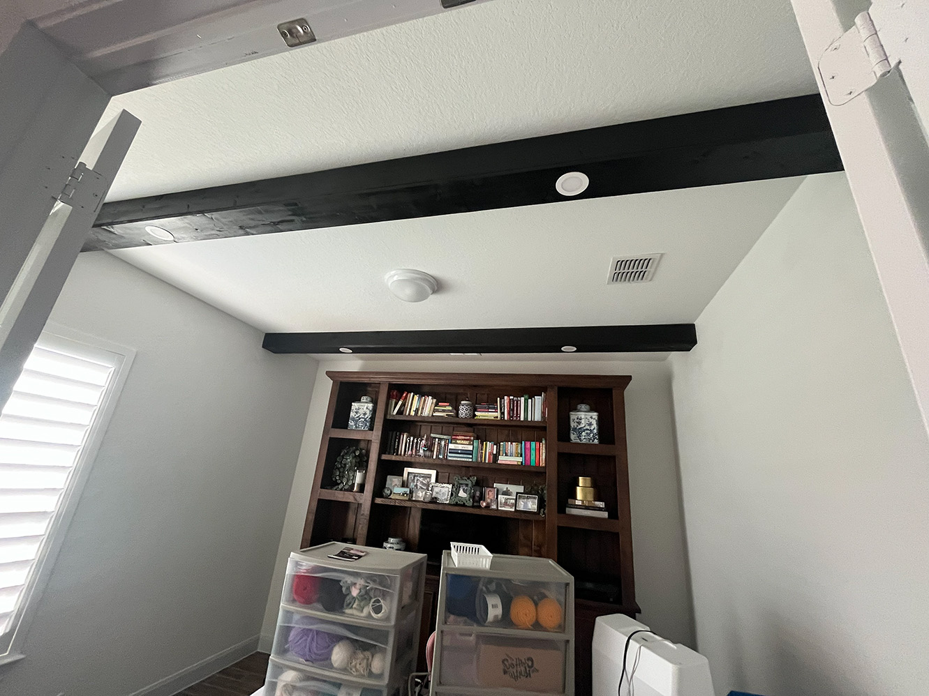 Second custom ceiling woodwork project